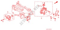 CUERPO MARIPOSA GASES(DOHC VTEC) para Honda CIVIC AERODECK VTI 5 Puertas 5 velocidades manual 1999