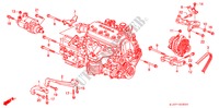 MENSULA DE ALTERNADOR(SOHC) para Honda CIVIC AERODECK 1.5IVT 5 Puertas 5 velocidades manual 1998