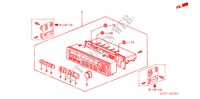 CONTROL DE CALEFACTOR(AUTOMATICO) para Honda ACCORD 2.0ISE 4 Puertas 5 velocidades manual 2002