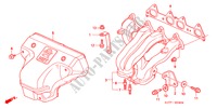 MULTIPLE DE ESCAPE(2.3L) para Honda ACCORD TYPE V 4 Puertas 4 velocidades automática 2002