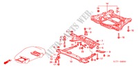VIGA TRANSVERSAL para Honda ACCORD 1.8IS 4 Puertas 5 velocidades manual 2002