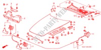 CAPO DE MOTOR(LH) para Honda S2000 S2000 2 Puertas 6 velocidades manual 2000