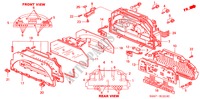 COMPONENTES DEL INDICADOR(NS) ( '03) para Honda S2000 S2000 2 Puertas 6 velocidades manual 2000