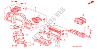 GUARNICION DE INSTRUMENTO(LH) para Honda S2000 S2000 2 Puertas 6 velocidades manual 2006