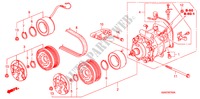 ACONDICIONADOR DE AIRE (COMPRESOR) para Honda S2000 S 2 Puertas 6 velocidades manual 2009
