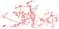 ARTICULACION DELANTERA para Honda S2000 S 2 Puertas 6 velocidades manual 2009