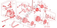 ACONDICIONADOR DE AIRE (COMPRESOR) para Honda HR-V 4WD 3 Puertas 5 velocidades manual 2001