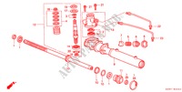 CAJA DE CAMBIOS DE P.S. COMPONENTES(RH) para Honda HR-V HYPER 3 Puertas 5 velocidades manual 2001