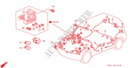 CONJUNTO DE ALAMBRES(RH) para Honda HR-V HR-V 3 Puertas 5 velocidades manual 2001