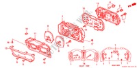 INDICADOR DE COMBINACION para Honda HR-V 4WD 3 Puertas 5 velocidades manual 2001