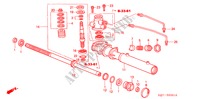 CAJA DE CAMBIOS DE P.S. COMPONENTES(RH) para Honda HR-V 4WD             UK 5 Puertas 5 velocidades manual 2004