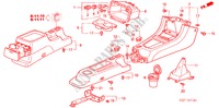 CONSOLA para Honda HR-V 4WD             UK 5 Puertas 5 velocidades manual 2003