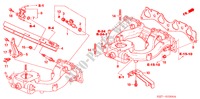 MULTIPLE DE ADMISION(SOHC) para Honda HR-V 4WD             UK 5 Puertas 5 velocidades manual 2003