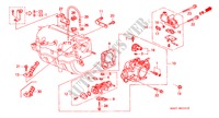 CUERPO MARIPOSA GASES(DOHC) para Honda PRELUDE 2.2VTI 2 Puertas 5 velocidades manual 1997