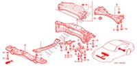 VIGA TRANSVERSAL para Honda PRELUDE 2.2VTI 2 Puertas 5 velocidades manual 1997