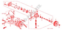 BOMBA DE P.S./SOPORTE(1.6L) para Honda ACCORD 1.8IS 5 Puertas 5 velocidades manual 2000