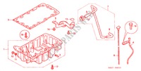 COLECTOR DE ACEITE(DIESEL) para Honda ACCORD 2.0TDI 5 Puertas 5 velocidades manual 2000