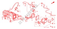 CUERPO MARIPOSA GASES(1.6L) para Honda ACCORD 1.6ILS         7PA 5 Puertas 5 velocidades manual 2000