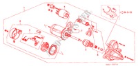 MOTOR DE ARRANQUE(CANAL O) para Honda ACCORD 2.0IES 5 Puertas 5 velocidades manual 2000