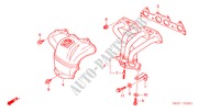 MULTIPLE DE ESCAPE(1.8L) para Honda ACCORD 1.8IS 5 Puertas 5 velocidades manual 2000