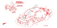 CONJUNTO DE ALAMBRES(LH) para Honda ACCORD 1.8ILS 5 Puertas 4 velocidades automática 2001