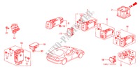 INTERRUPTOR(RH) para Honda ACCORD 1.8ISE 5 Puertas 5 velocidades manual 2001