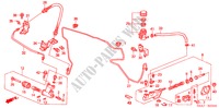 CILINDRO MAESTRO EMBRAGUE (LH) para Honda CIVIC 1.6LS 4 Puertas 5 velocidades manual 2002