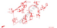 LINEAS DE P.S.(LH) para Honda CIVIC EXI 4 Puertas 5 velocidades manual 2002