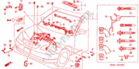 CONJ. DE CABLES DE MOTOR(LH) para Honda CIVIC 1.6 LS 4 Puertas 5 velocidades manual 2004