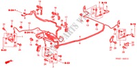LINEAS DE FRENO(ABS) (RH) (1) para Honda CIVIC 1.6 SE 4 Puertas 4 velocidades automática 2003