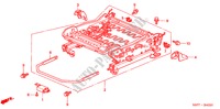 ASIENTO DEL.(DER.)(LH) para Honda CIVIC COUPE LS 2 Puertas 5 velocidades manual 2003