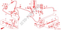CILINDRO MAESTRO EMBRAGUE (LH) para Honda CIVIC COUPE VTI 2 Puertas 5 velocidades manual 2002