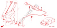 LAVAPARABRISAS(1) para Honda CIVIC COUPE LS 2 Puertas 5 velocidades manual 2005