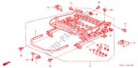 ASIENTO DEL. (DER.) (ALTURA MANUAL) para Honda CIVIC 1.6S 3 Puertas 5 velocidades manual 2001