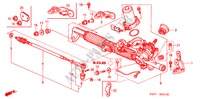 CAJA DE ENGRANAJE DE P.S.(EPS)(LH) para Honda CIVIC TYPE R 3 Puertas 6 velocidades manual 2004