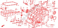 CAJA DE TRANSMISION/ COLECTOR DE ACEITE(CVT) para Honda CIVIC 1.6SE    EXECUTIVE 3 Puertas automática completa 2001