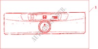 CASSETTE PLAYER para Honda CIVIC TYPE R 3 Puertas 6 velocidades manual 2004