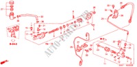 CILINDRO MAESTRO EMBRAGUE (RH) (1) para Honda CIVIC 1.4B 3 Puertas 5 velocidades manual 2001
