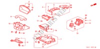 GUARNICION DE INSTRUMENTO(RH)(LADO DE CONDUCTOR) para Honda CIVIC 1.6SE 3 Puertas 5 velocidades manual 2001