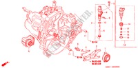 LIBERADOR DE EMBRAGUE(5MT) para Honda CIVIC 1.4B 3 Puertas 5 velocidades manual 2002