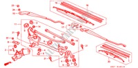 LIMPIAPARABRISAS(RH) para Honda CIVIC 1.4B 3 Puertas 5 velocidades manual 2002