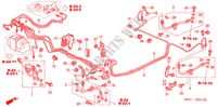 LINEAS DE FRENO(ABS) (RH) (2) para Honda CIVIC 1.7SE 3 Puertas 5 velocidades manual 2004