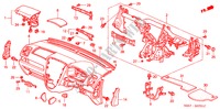 PANEL DE INSTRUMENTO(RH) para Honda CIVIC 1.6SE 3 Puertas 5 velocidades manual 2001