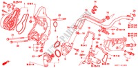 BOMBA DE AGUA/SENSOR(TYPE R) para Honda CIVIC TYPE R 3 Puertas 6 velocidades manual 2005