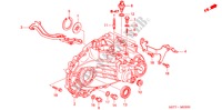 CAJA DE TRANSMISION (1.4L/1.6L) para Honda CIVIC 1.4 LS 3 Puertas 5 velocidades manual 2005