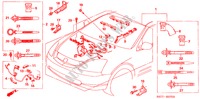 CONJ. DE CABLES DE MOTOR (TYPE R)(RH) para Honda CIVIC TYPE R 3 Puertas 6 velocidades manual 2005
