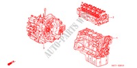 CONJ. DE MOTOR/ENS. DE TRANSMISION(1.4L/1.6L) para Honda CIVIC 1.4 S 3 Puertas 5 velocidades manual 2005