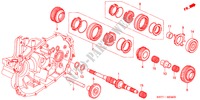 EJE PRINCIPAL(1.4L/1.6L) para Honda CIVIC 1.4 E 3 Puertas 5 velocidades manual 2005