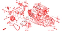 MENSULA DE MOTOR (TYPE R) para Honda CIVIC TYPE R 3 Puertas 6 velocidades manual 2005
