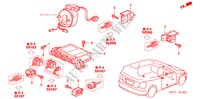 UNIDAD SRS(RH) para Honda CIVIC TYPE R 3 Puertas 6 velocidades manual 2005